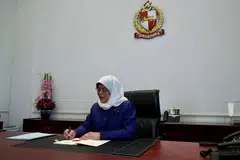 Foto FACEBOOK PRESIDEN HALIMAH YACOB