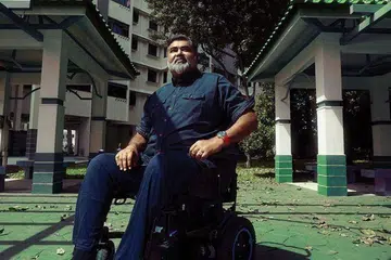 PERGINYA SEORANG WIRA MASYARAKAT: Semasa hayatnya, Allahyarham Nizar Mohd Shariff, 53 tahun, telah membantu lebih 144,000 keluarga rentan dan memerlukan menerusi pelbagai usaha, termasuk pemberian makanan.