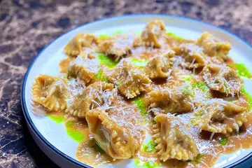 Chef Imran, pasta, pasta berinti 