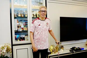 bola sepak, Bekas penjaga gawang kebangsaan, Rezal Hassan, angin ahmar