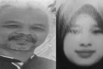 Mangsa bunuh Encik Zulkifli Ibrahim, 62 tahun, (kiri) dan anaknya Siti Zulaila, 30 tahun. 