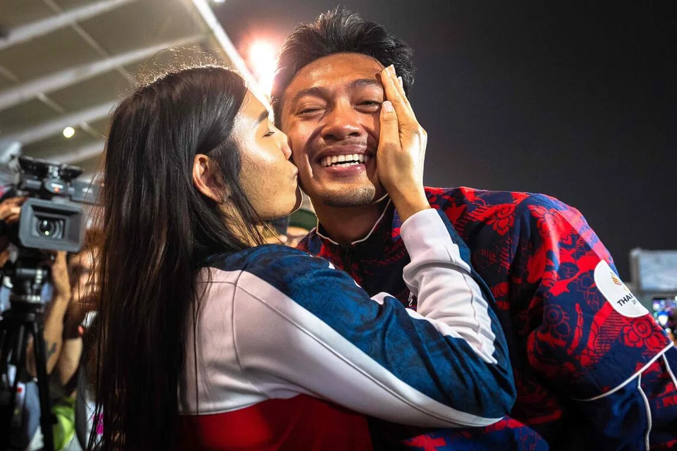 Sukan SEA, 100m, Puripol Boonson