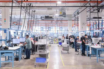 ekonomi, pengeluaran kilang, elektronik