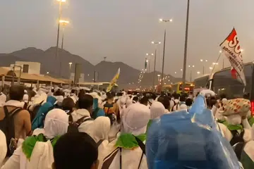 Haji, jemaah Indonesia, Mina, Muzadalifah