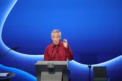 RAPAT HARI KEBANGSAAN: Perdana Menteri, Encik Lee Hsien Loong semasa menyampaikan ucapan Rapat Hari Kebangsaan (NDR) pada Ogos 2022 lalu. 