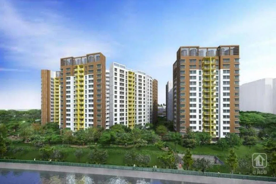 Gambaran artis tentang East Delta @ Canberra di Sembawang
