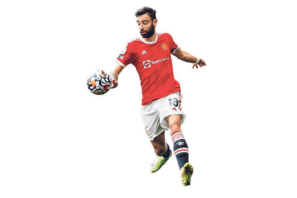 BRUNO FERNANDES, 27 tahun, 'midfield' Manchester United - Foto REUTERS