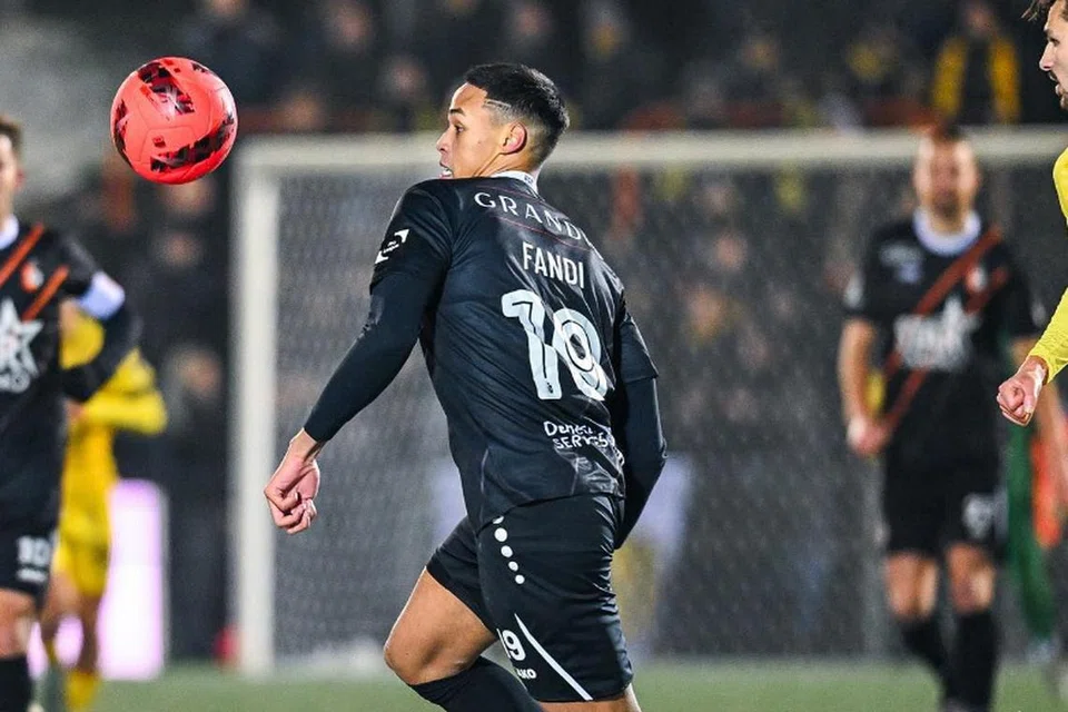 BERSEMANGAT SELEPAS ATASI KECEDERAAN: Ilhan Fandi menyarungi jersi kelab Divisyen 2 Belgium, KMSK Deinze, buat kali pertama pada 19 Januari selepas berjaya mengatasi kecederaan serius pada lututnya.