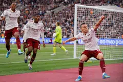 arsenal juara liga perdana, kontroversi var, liga perdana inggeris, Mikel Arteta, Chris Kavanagh, west ham