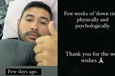 DIJANGKITI KORONAVIRUS: Tunku Ismail berkongsi keadaan kesihatan menerusi status Insta Story milik baginda hari ini. - Foto