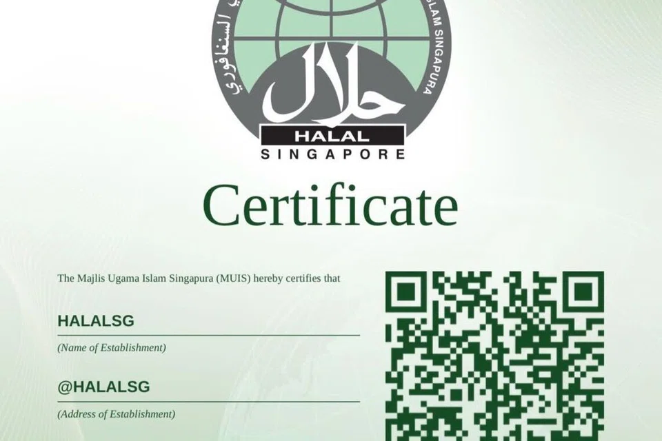 Sijil halal terkini yang mengandungi kod QR, yang akan memberikan pengguna akses serta-merta kepada butiran pensijilan, antaranya mengesahkan sama ada sijil halal itu tulen dan ia masih sah.