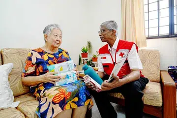 Palang Merah Singapura, kesan haba, jerebu