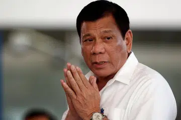 ENCIK RODRIGO DUTERTE: Berada di Singapura atas undangan Presiden Tony Tan dan akan bertemu Perdana Menteri, Encik Lee Hsien Loong. - Foto fail