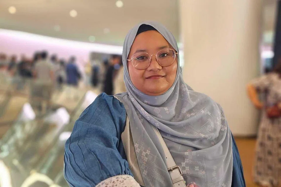 Cik Siti Maisarah Mikhail Adam, amat berpuas hati menyaksikan persembahan.