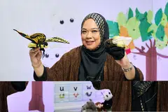 Penulis dan penerbit buku tempatan, Maria Mahat, kini turut berkecimpung dalam dunia seni bercerita. 