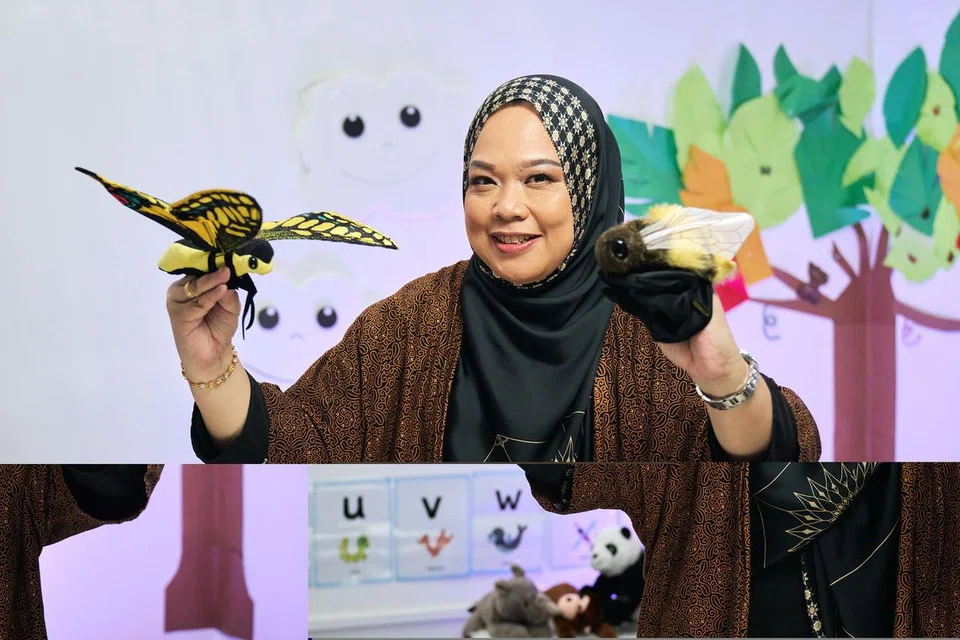 Penulis dan penerbit buku tempatan, Maria Mahat, kini turut berkecimpung dalam dunia seni bercerita. 