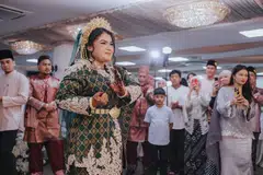 silat pengantin, bekas pesilat negara, kejutan perkahwinan