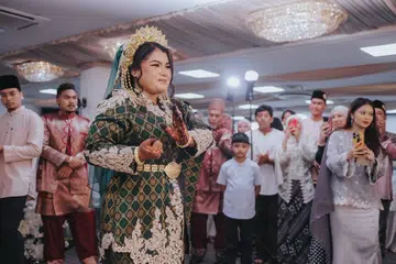silat pengantin, bekas pesilat negara, kejutan perkahwinan