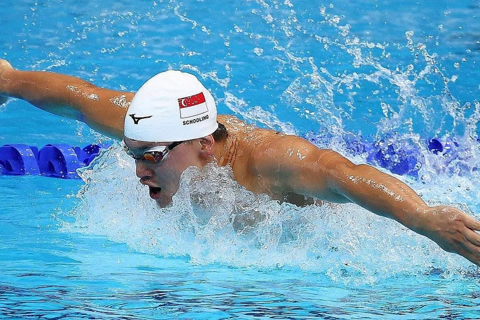 GAGAL PERTAHAN TAKHTA: Joseph Schooling gagal mempertahankan pingat emas yang diraihnya di Rio 2016 selepas tersingkir di saringan kupu-kupu 100 meter lelaki. - Foto REUTERS