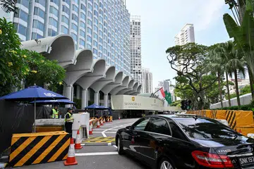 TUMPUAN BERALIH: Daripada isu keselamatan dan pengganasan yang mendominasi perbincangan, tumpuan penting Dialog Shangri-La kini ialah beralih kepada hubungan Amerika-China. 