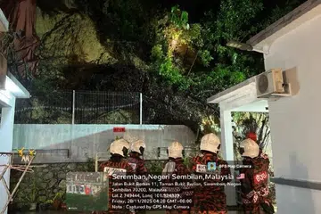 ribut senyar, tanah runtuh, banjir, negeri sembilan 