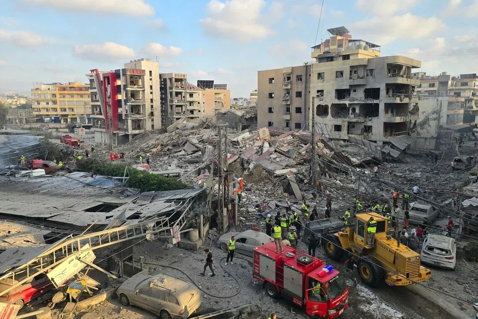 Hospital Jabal Amel di bandar Tyre, selatan Lebanon, serangan, Israel, konflik Timur Tengah