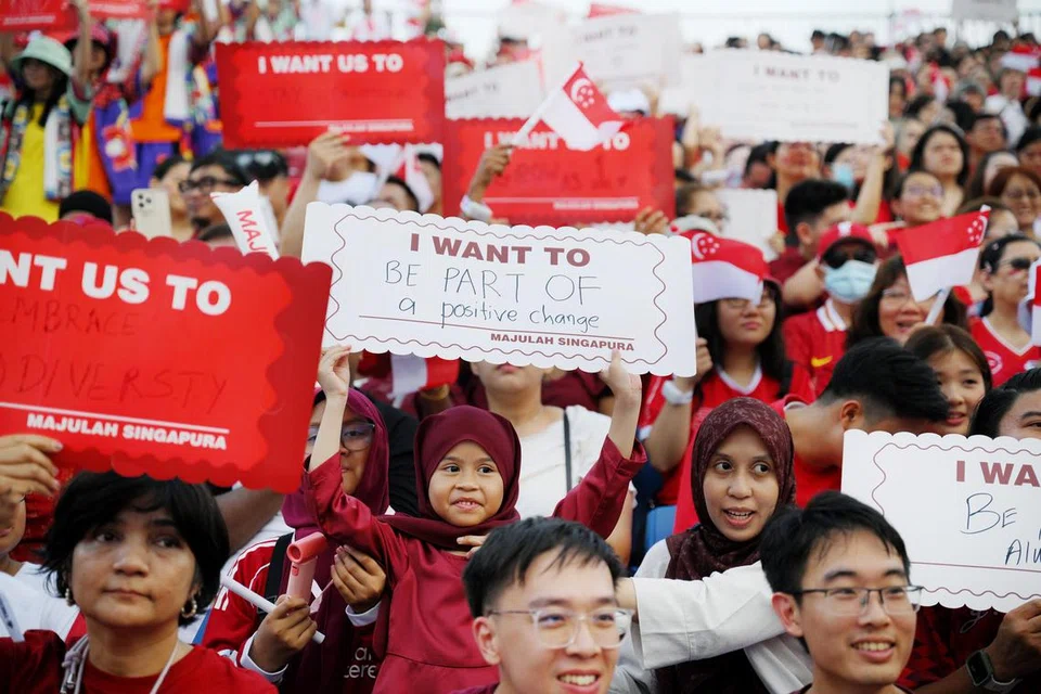 sg60, amanat hari kebangsaan, PM Wong, Singapura 