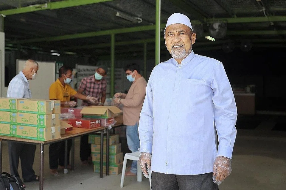 Encik Allaudin Mohamed, pengerusi Masjid Khalid.