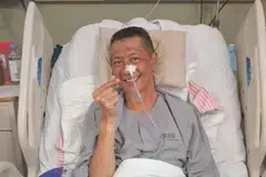 shamsul ghau ghau, pembedahan, darah beku otak, fisioterapi 