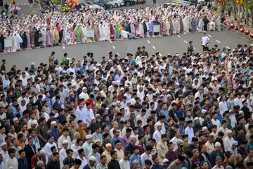 aidilfitri, indonesia