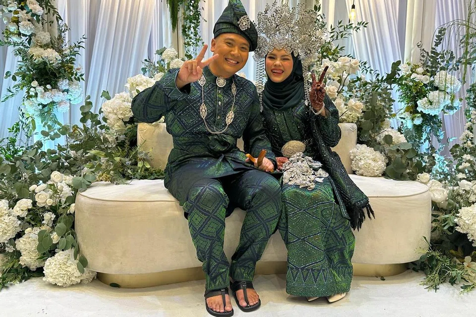 Sebahagiaan daripada ‘duit salam’ Encik Muhammad Syabil Sarwani dan Cik Nur Maisarah Omar, yang baru mengikat tali perkahwinan pada 21 September di The Grassroots’ Club di Ang Mo Kio, diderma kepada badan bantuan kebajikan, Love Aid Singapore, sebagai usaha untuk membantu mereka yang terjejas oleh krisis di Palestin.