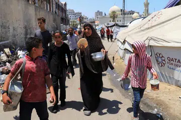 Para penduduk Gaza menyambut Aidiladha dalam serba kekurangan kerana ketiadaan daging segar yang masuk ke wilayah Palestin itu akibat sekatan Israel.