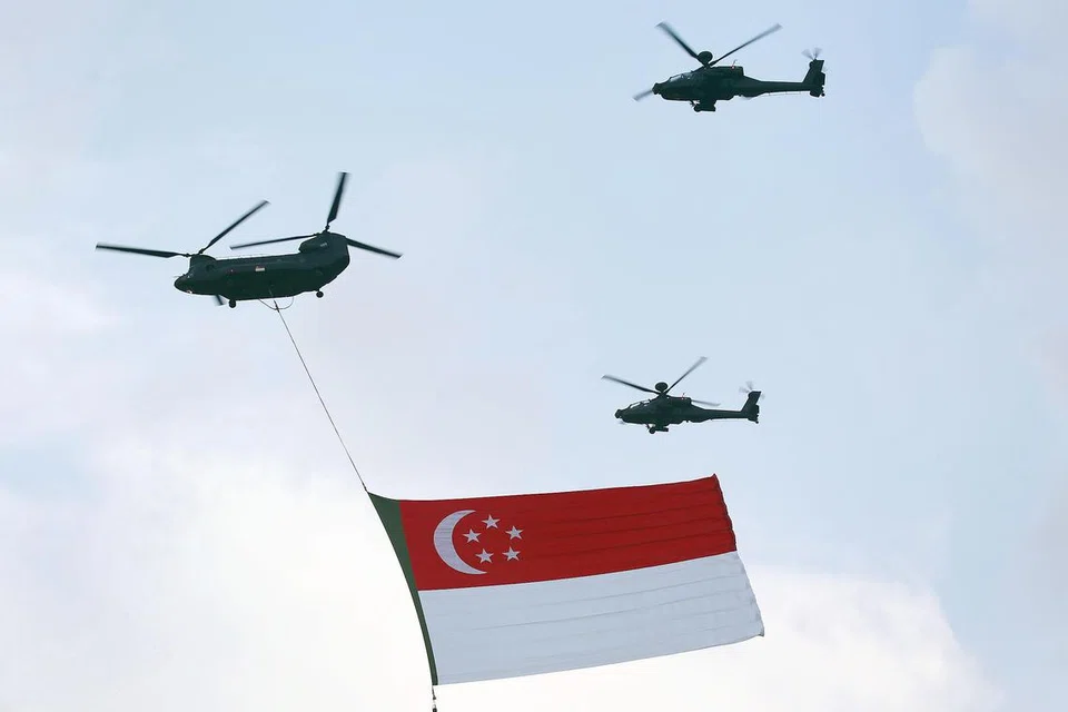 Pemandangan yang membanggakan rakyat Singapura.