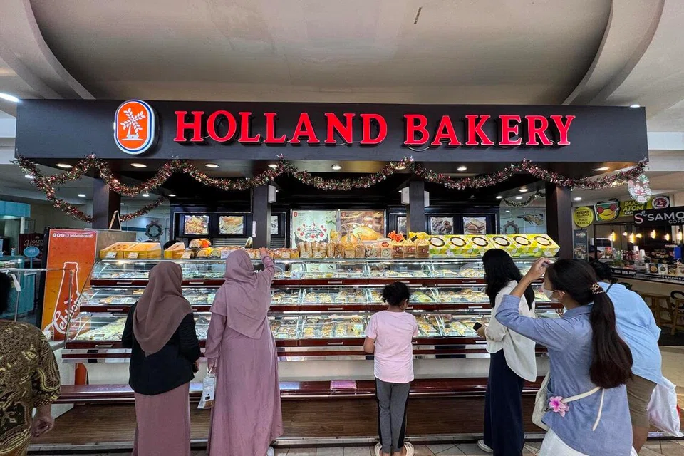 Holland Bakery di Jakarta, Indonesia.