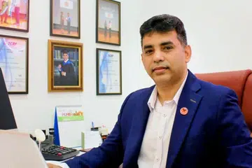 Encik Sirajudeen Syed Mohamed yakin syarikat Melayu/Islam di sini mampu dan berpotensi untuk menembusi pasaran antarabangsa dengan cemerlang. 