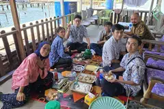 pulau seraya, orang laut, keluarga, asnida daud