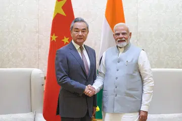 wang yi, narendra modi