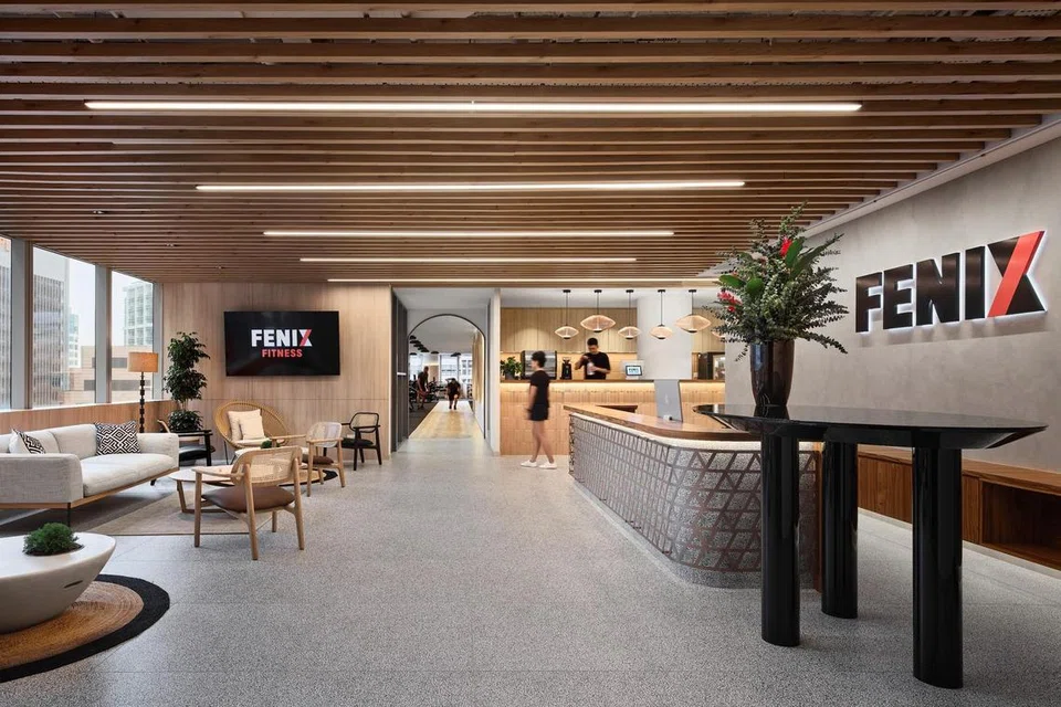 DITUTUP DENGAN TIBA-TIBA: Cawangan Fenix Fitness di Raffles Place, ditutup akibat syarikat operasinya Gym Alliance, dalam proses pembubaran sementara. 