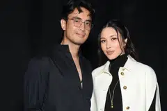 Zahirah MacWilson dan Aiman Hakim Ridza, bergilir-gilir bekerja bagi memasti