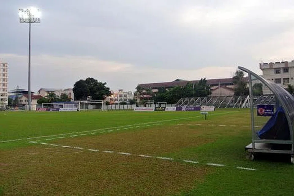 KUBU FRENZ UNITED: Inilah Stadium Hang Tuah yang juga dikenali sebagai Stadium Kubu yang kini menjadi padang sendiri pasukan Frenz United.