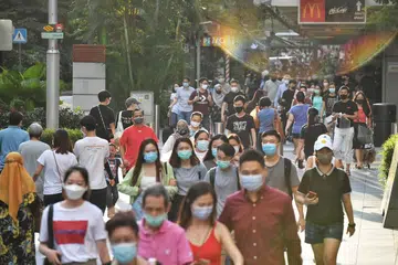 Sebanyak 61 kes jangkitan Covid-19 baru dilaporkan pada 11 Ogos 2020, dua merupakan kes dalam masyarakat yang melibatkan ahli keluarga warga Singapura. - FOTO: Fail.