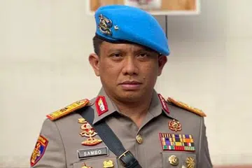 INSPEKTOR JENERAL FERDY SAMBO: Digantung tugas sementara siasatan dijalankan. - Foto ANDI SIAHAAN/TWITTER