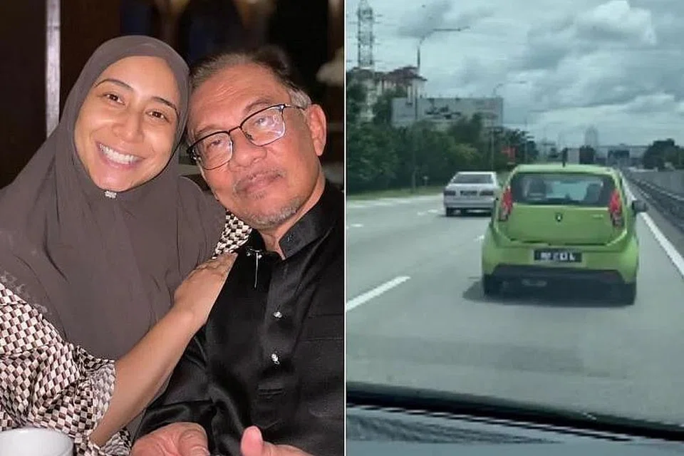 Anak perempuan PM Anwar Ibrahim, Nurul Ilham (kiri sekali) mendakwa menjadi mangsa buli jalan raya. FOTO: NUR ILHAM ANWAR/ TWITTER