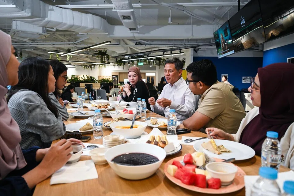 chan chun sing, lawatan, Berita Harian 