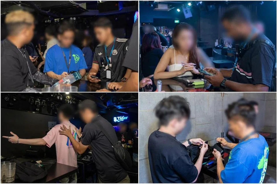 Singapura, vape, polis, SPF, HSA, serbuan, premis hiburan, Home Team