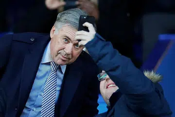 CABARAN BERBEZA: Sebagai seorang pengurus berpengalaman, Carlos Ancelotti, dijangka menghadapi cabaran yang berbeza. - Foto REUTERS