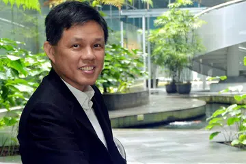 CARA PERTINGKAT BEKALAN AIR: Encik Chan menyebut dua kaedah - penggunaan teknologi dan bekerjasama dengan pihak berkuasa Johor - sebagai antara huraian bagi Singapura menambah bekalan airnya. - Foto fail