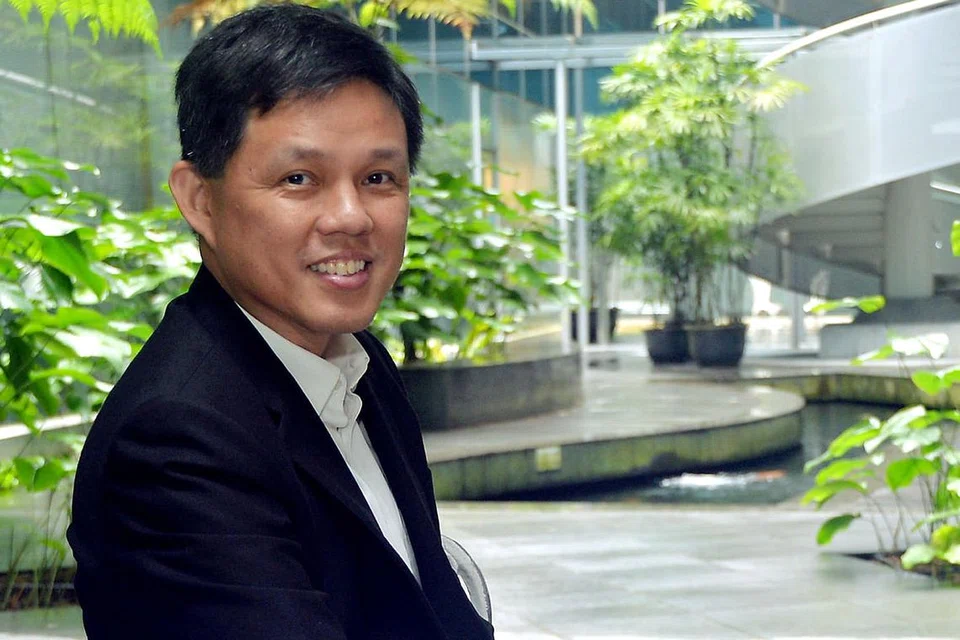 CARA PERTINGKAT BEKALAN AIR: Encik Chan menyebut dua kaedah - penggunaan teknologi dan bekerjasama dengan pihak berkuasa Johor - sebagai antara huraian bagi Singapura menambah bekalan airnya. - Foto fail