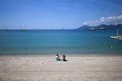 Sebuah pantai di Perancis