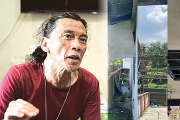 Yantzen, rumah rosak, banjir, rocker Singapura